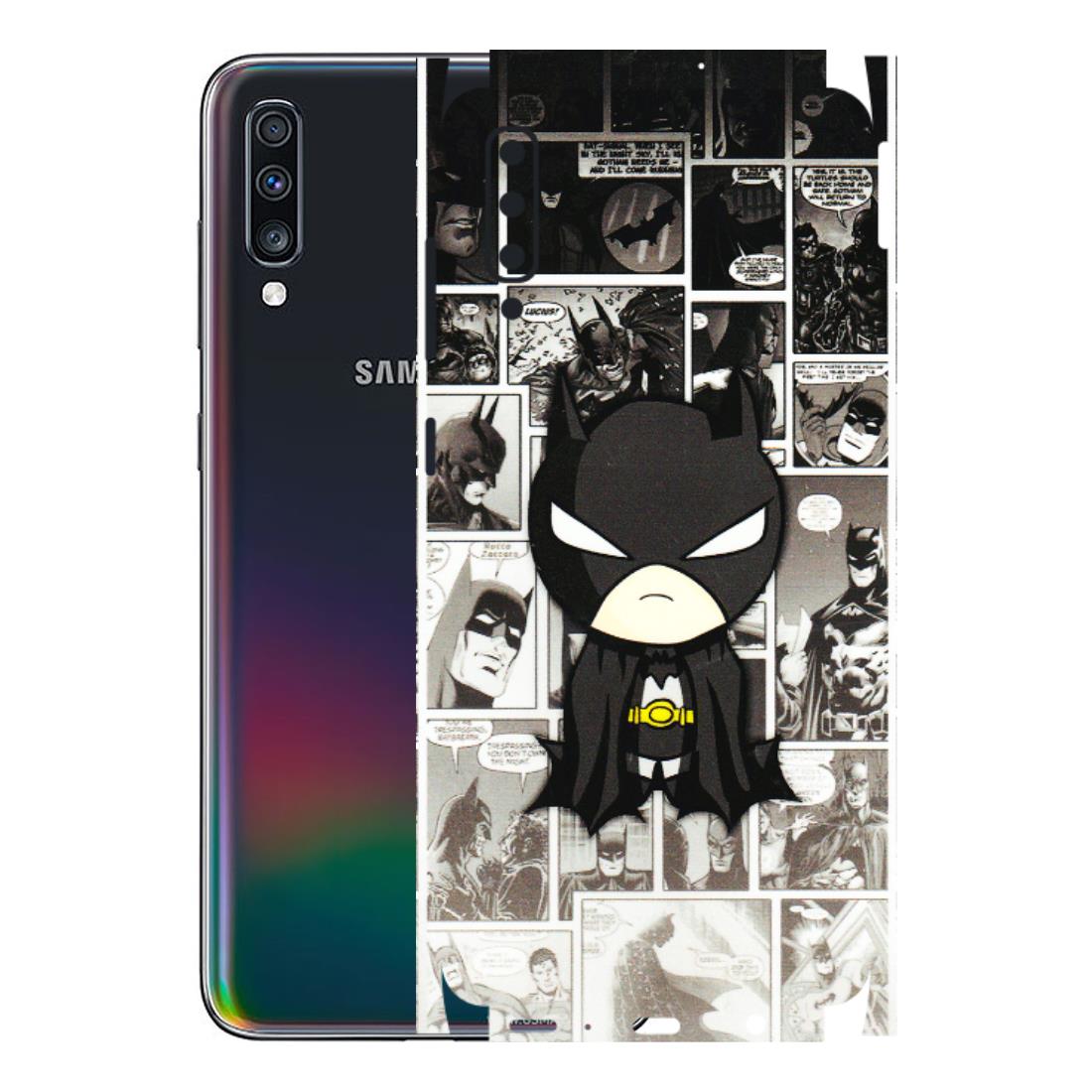 Samsung A/S Series Phone Skins (All Models) - Toon Batman - 3D Embossed Finish (L-182) Samsung Galaxy A70