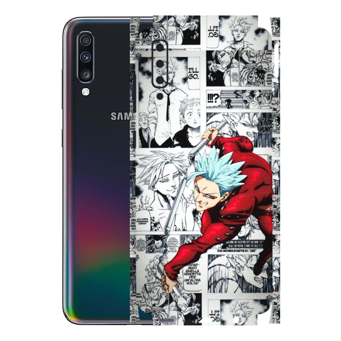 Samsung A/S Series Phone Skins (All Models) - Anime Comic - 3D Embossed Finish (L-192) Samsung Galaxy A70