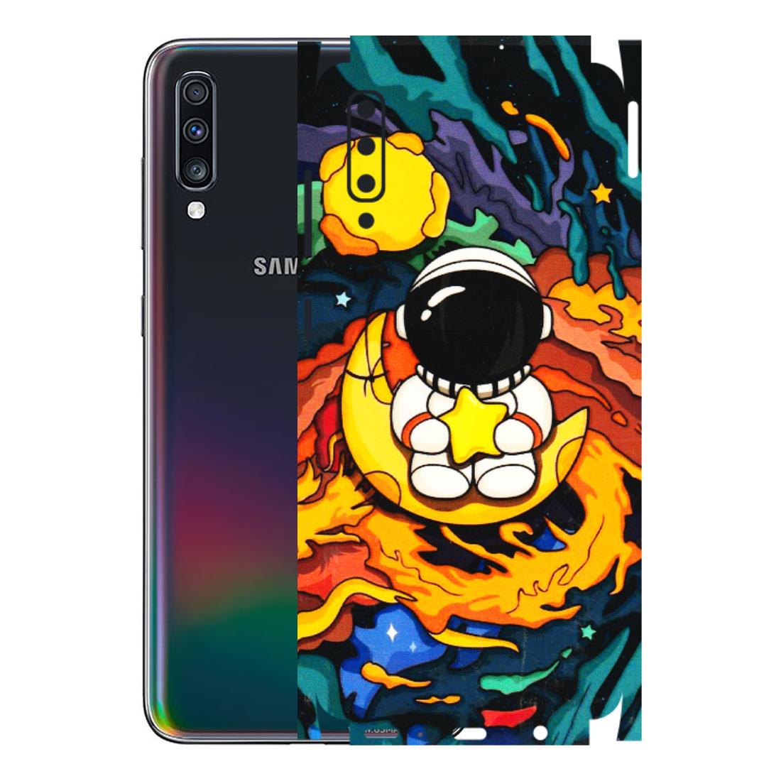 Samsung A/S Series Phone Skins (All Models) - Baby Astronaut - 3D Embossed Finish (L-197) Samsung Galaxy A70