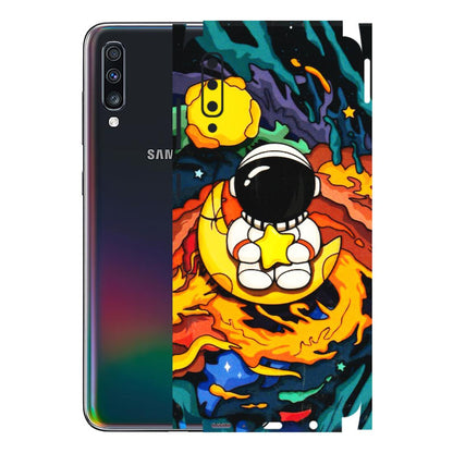 Samsung A/S Series Phone Skins (All Models) - Baby Astronaut - 3D Embossed Finish (L-197) Samsung Galaxy A70
