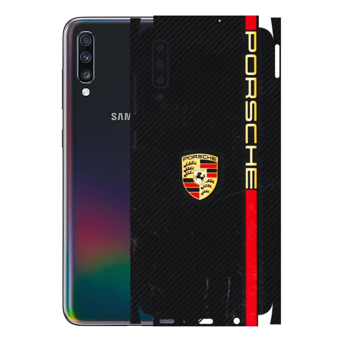 Samsung A/S Series Phone Skins (All Models) - Premium Porsche - 3D Embossed Finish (L-225) Samsung Galaxy A70