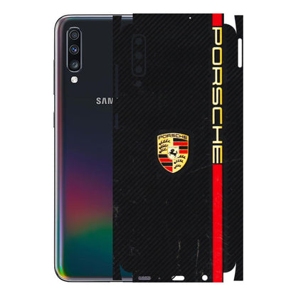 Samsung A/S Series Phone Skins (All Models) - Premium Porsche - 3D Embossed Finish (L-225) Samsung Galaxy A70