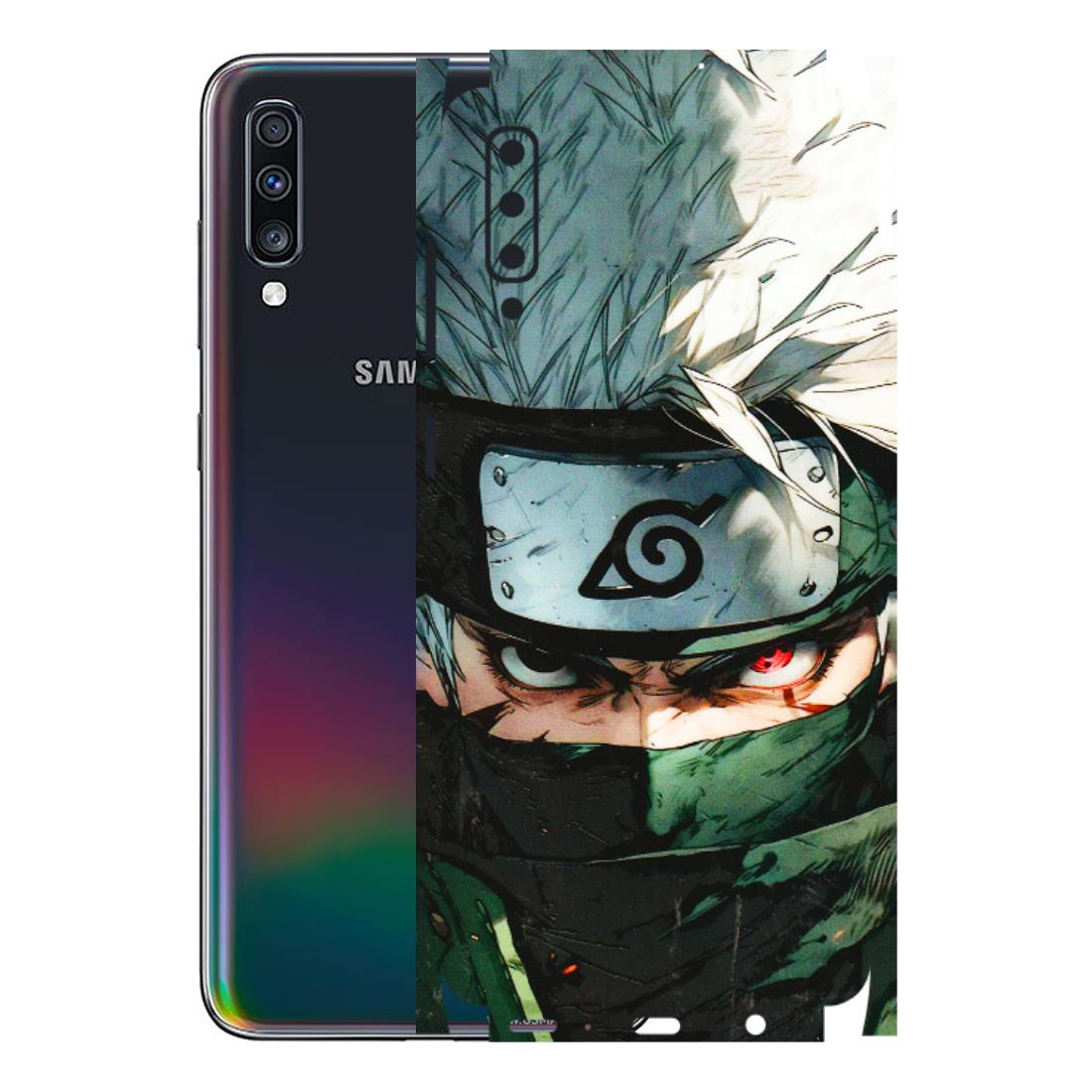 Samsung A/S Series Phone Skins (All Models) - Kakashi Red Eye Focus - 3D Embossed Finish (L-227) Samsung Galaxy A70