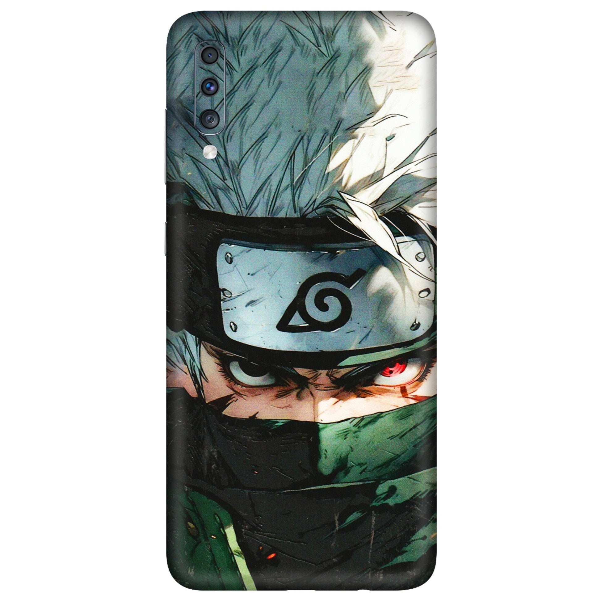 Samsung A/S Series Phone Skins (All Models) - Kakashi Red Eye Focus - 3D Embossed Finish (L-227) Samsung Galaxy A70