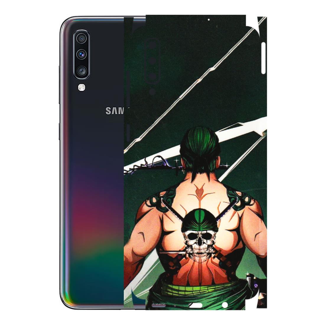 Samsung A/S Series Phone Skins (All Models) - Zoro Anime - 3D Embossed Finish (L-23) Samsung Galaxy A70