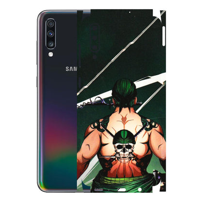 Samsung A/S Series Phone Skins (All Models) - Zoro Anime - 3D Embossed Finish (L-23) Samsung Galaxy A70