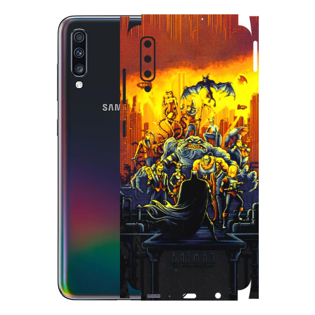 Samsung A/S Series Phone Skins (All Models) - Games Doodles - 3D Embossed Finish (L-24) Samsung Galaxy A70