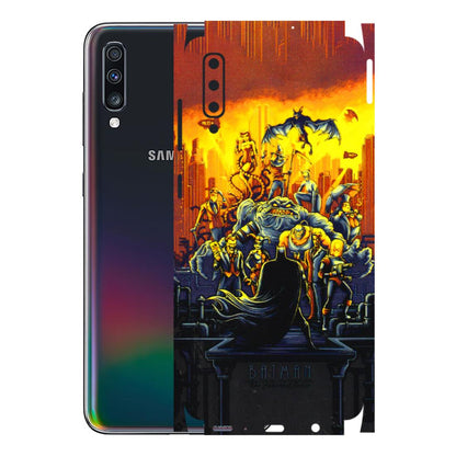 Samsung A/S Series Phone Skins (All Models) - Games Doodles - 3D Embossed Finish (L-24) Samsung Galaxy A70