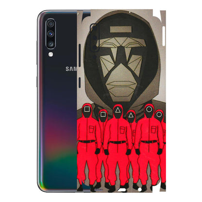 Samsung A/S Series Phone Skins (All Models) - Squid Game Hero - 3D Embossed Finish (L-245) Samsung Galaxy A70