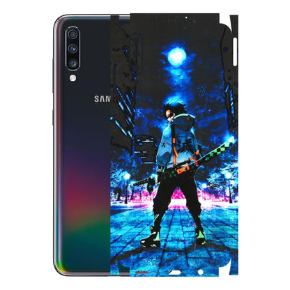 Samsung A/S Series Phone Skins (All Models) - Demon Slayer Sword - 3D Embossed Finish (L-247) Samsung Galaxy A70