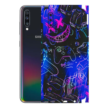 Samsung A/S Series Phone Skins (All Models) - Gamers Paradise - 3D Embossed Finish (L-258) Samsung Galaxy A70