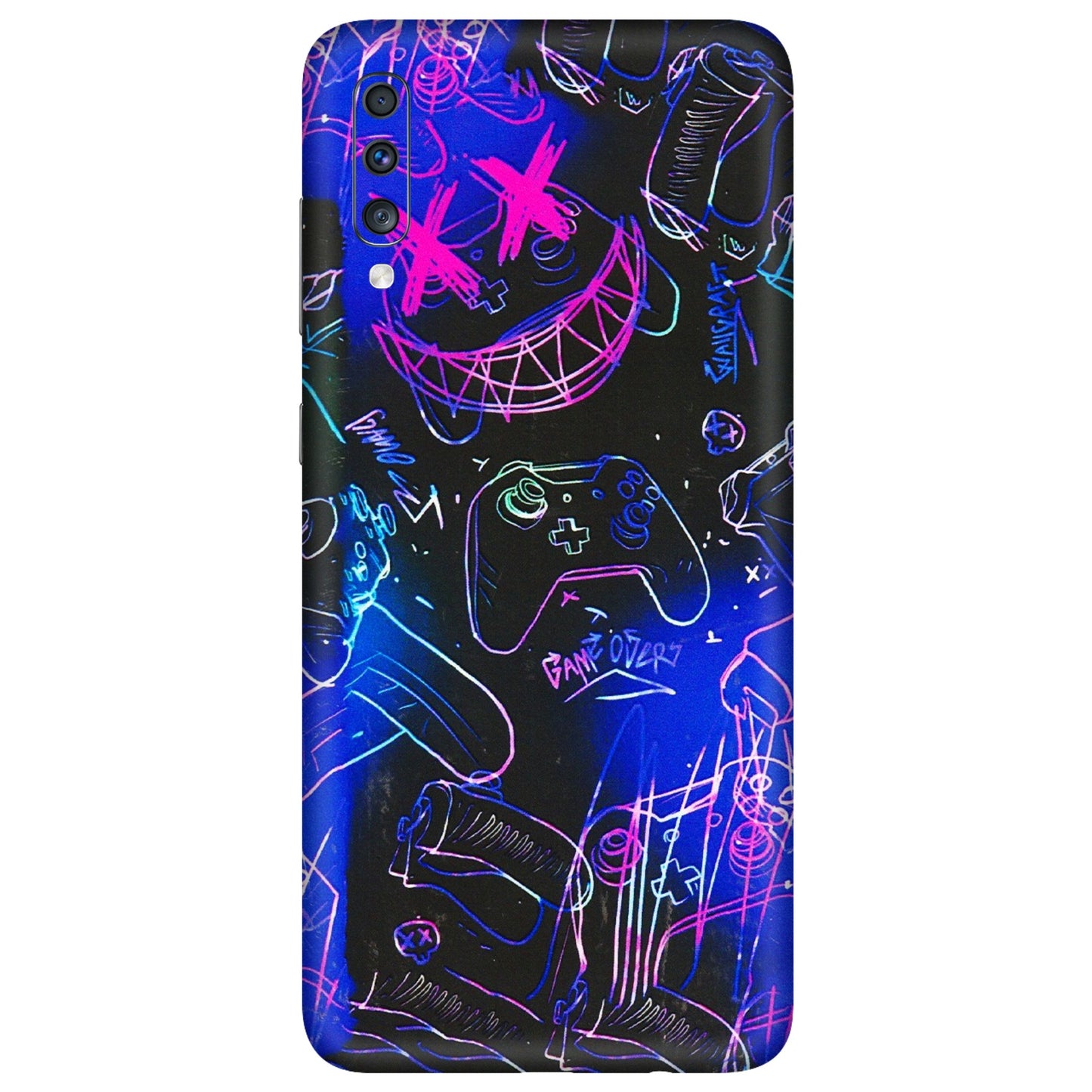 Samsung A/S Series Phone Skins (All Models) - Gamers Paradise - 3D Embossed Finish (L-258) Samsung Galaxy A70