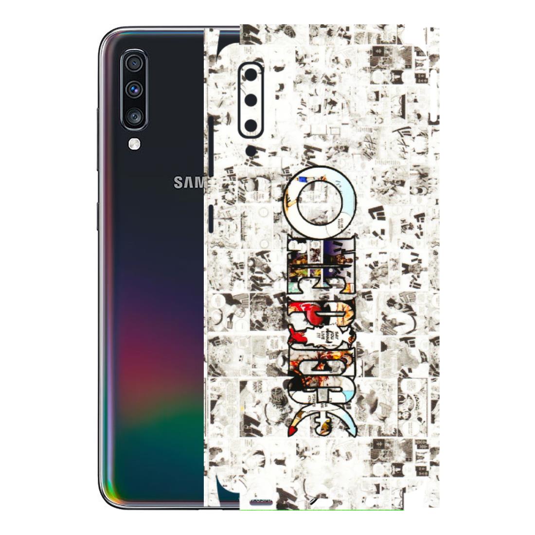 Samsung A/S Series Phone Skins (All Models) - One Piece Manga - 3D Embossed Finish (L-26) Samsung Galaxy A70