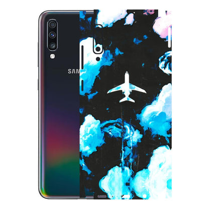 Samsung A/S Series Phone Skins (All Models) - Travel In Airline - 3D Embossed Finish (L-264) Samsung Galaxy A70