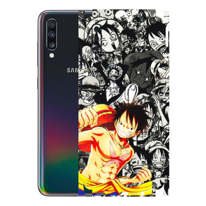 Samsung A/S Series Phone Skins (All Models) - Anime Comics Games Doodles - 3D Embossed Finish (L-27) Samsung Galaxy A70