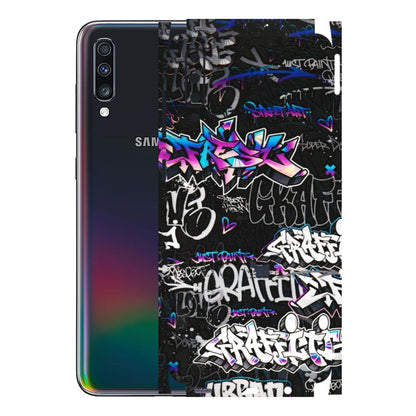 Samsung A/S Series Phone Skins (All Models) - Graffiti Killer - 3D Embossed Finish (L-274) Samsung Galaxy A70