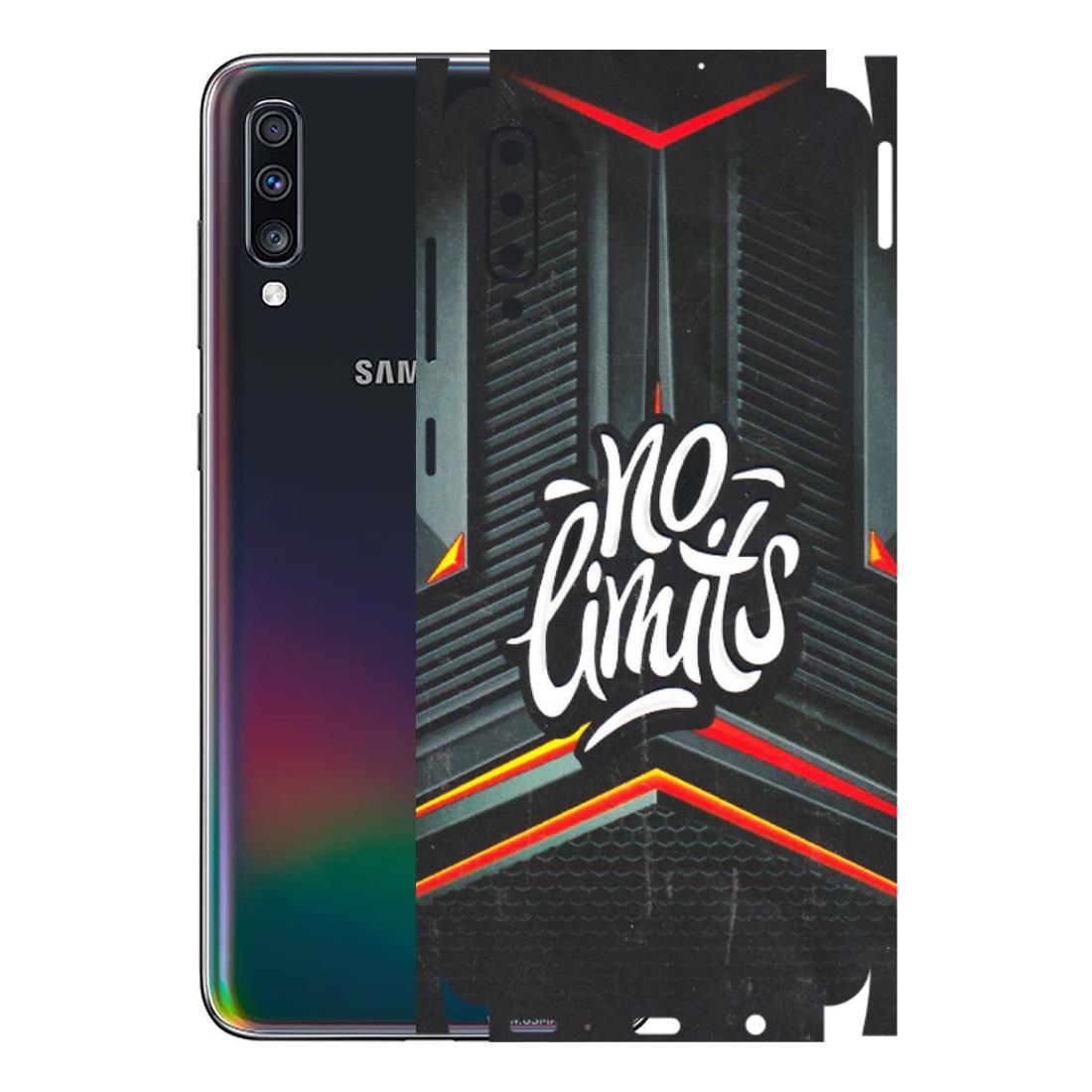 Samsung A/S Series Phone Skins (All Models) - No Limits - 3D Embossed Finish (L-286) Samsung Galaxy A70