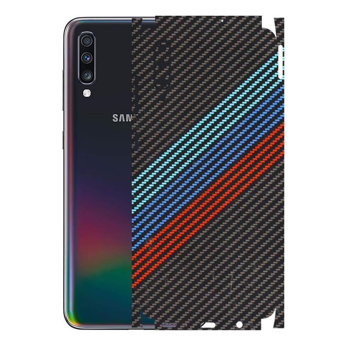 Samsung A/S Series Phone Skins (All Models) - Carbon BM - 3D Embossed Finish (L-302) Samsung Galaxy A70