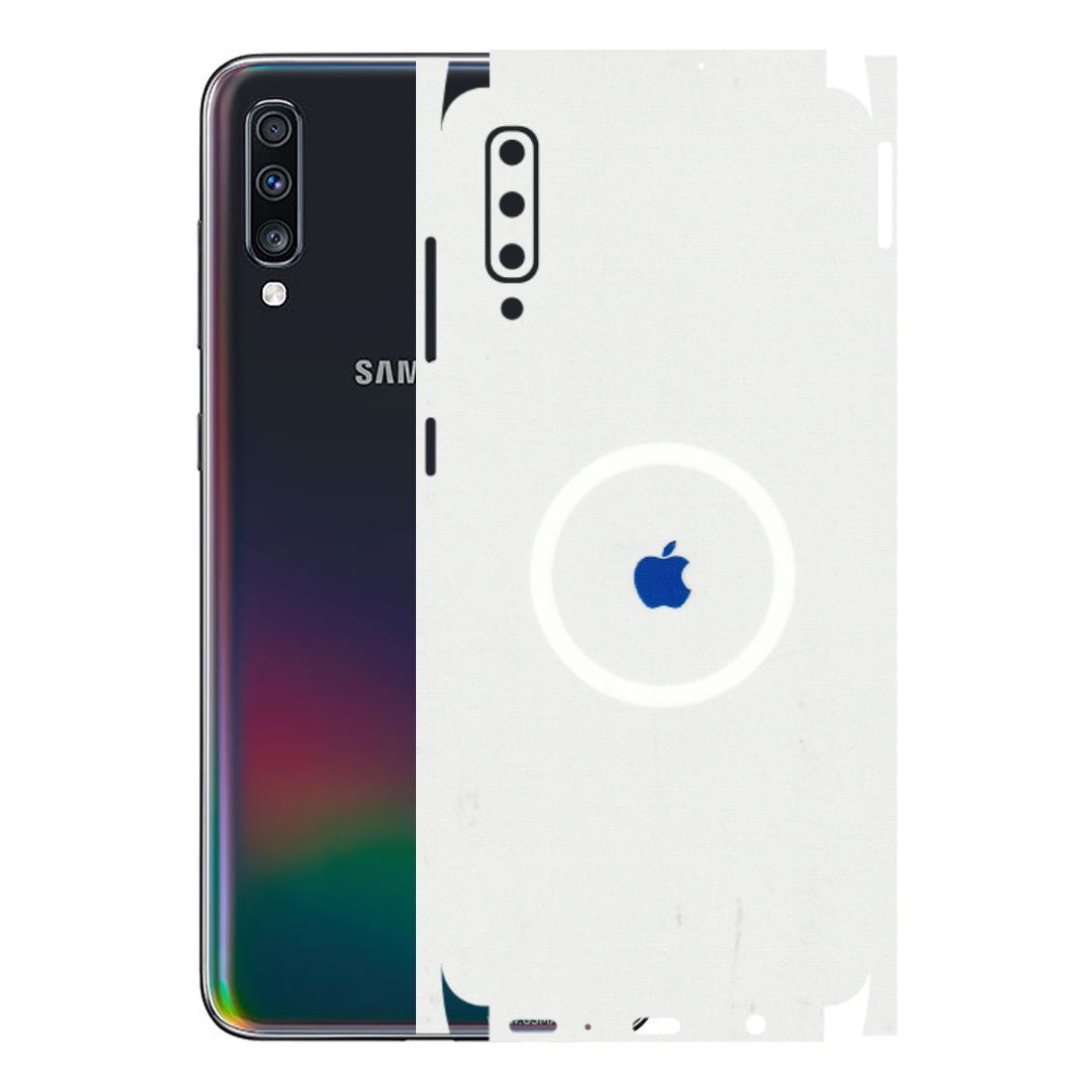 Samsung A/S Series Phone Skins (All Models) - iPhone Magsafe Logo - 3D Embossed Finish (L-320) Samsung Galaxy A70