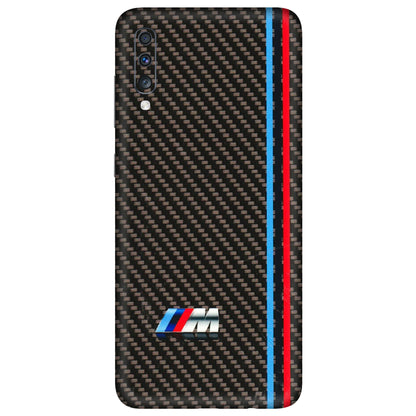 Samsung A/S Series Phone Skins (All Models) - BM Carbon Fiber Feels - 3D Embossed Finish (L-38) Samsung Galaxy A70