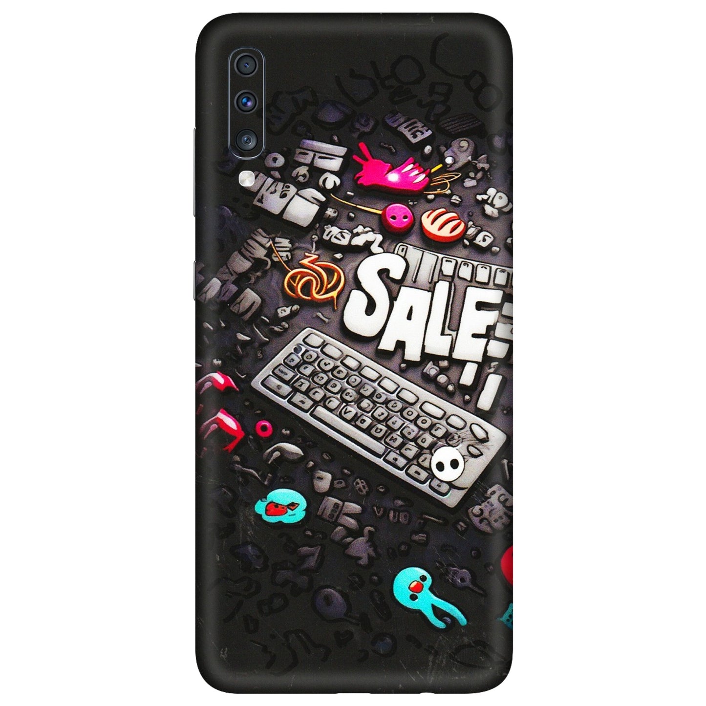 Samsung A/S Series Phone Skins (All Models) - Gadgets Sale - 3D Embossed Finish (L-50) Samsung Galaxy A70