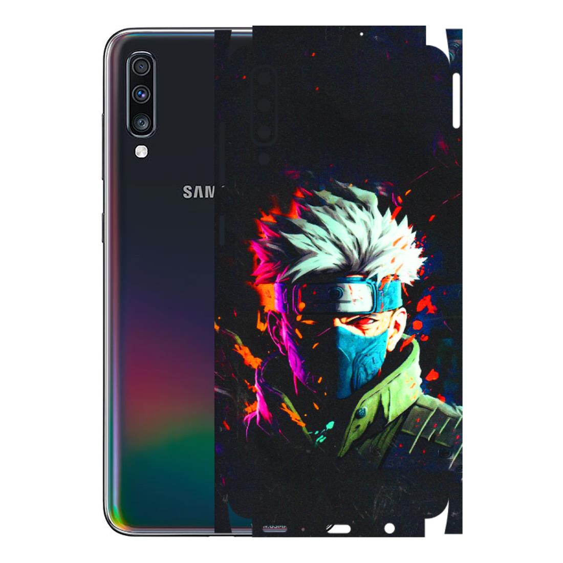 Samsung A/S Series Phone Skins (All Models) - Anime Cool Character - 3D Embossed Finish (L-59) Samsung Galaxy A70