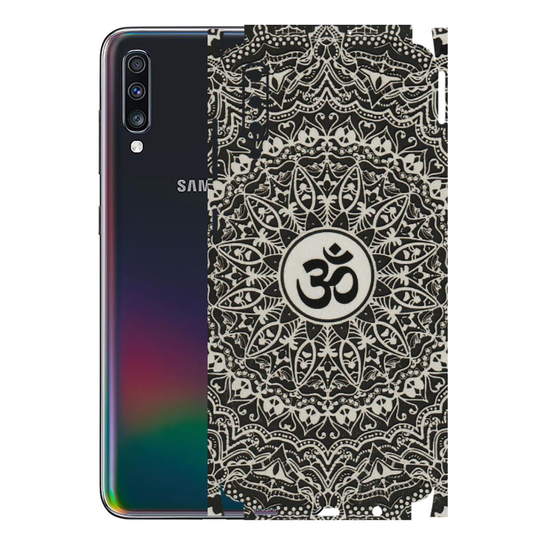 Samsung A/S Series Phone Skins (All Models) - Aum Elegant Mandala - 3D Embossed Finish (L-62) Samsung Galaxy A70
