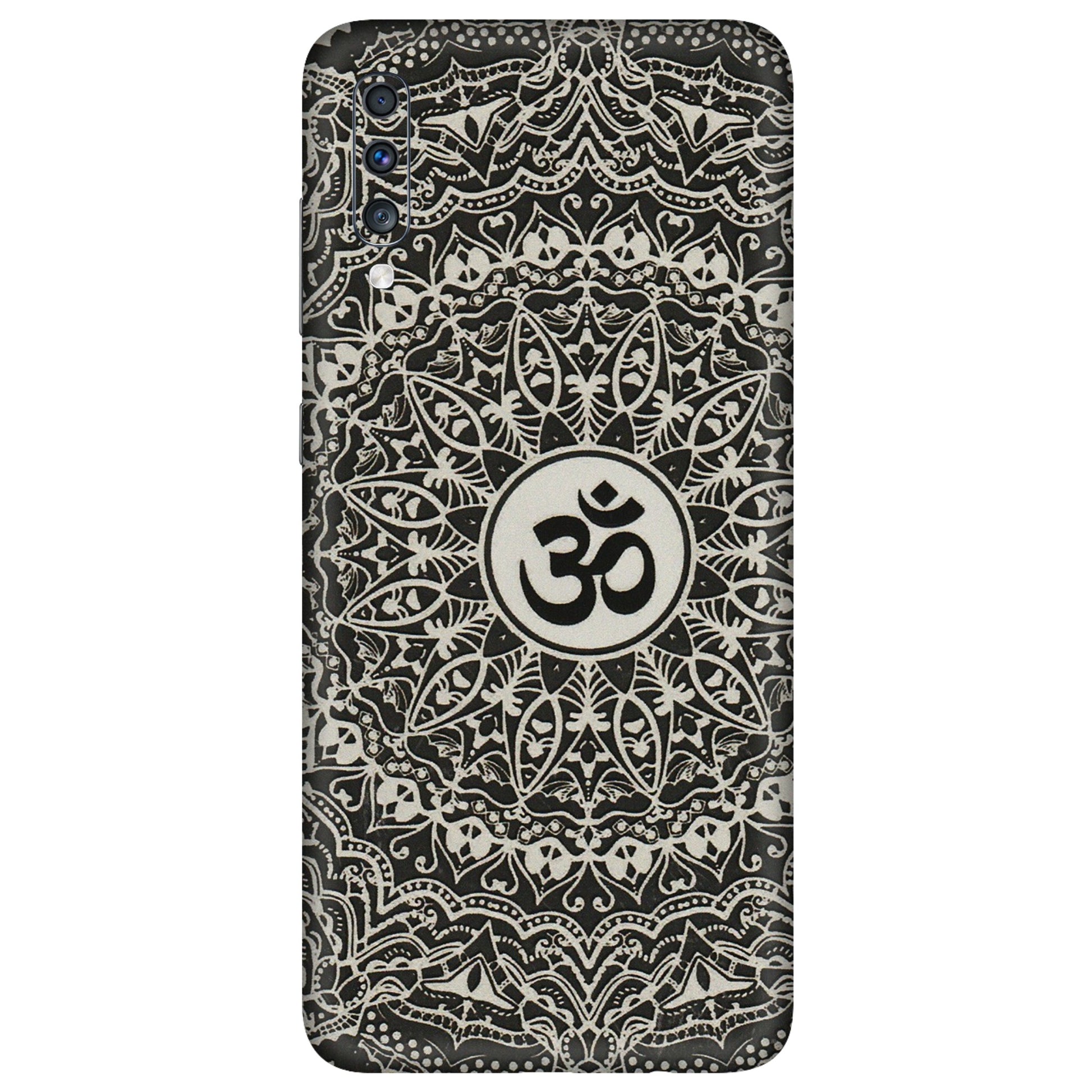 Samsung A/S Series Phone Skins (All Models) - Aum Elegant Mandala - 3D Embossed Finish (L-62) Samsung Galaxy A70