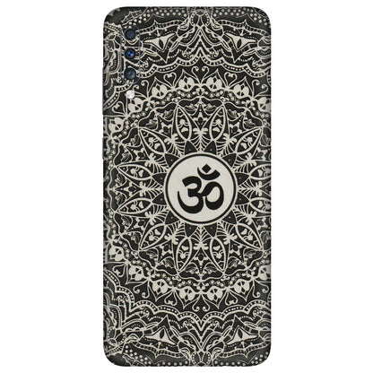 Samsung A/S Series Phone Skins (All Models) - Aum Elegant Mandala - 3D Embossed Finish (L-62) Samsung Galaxy A70
