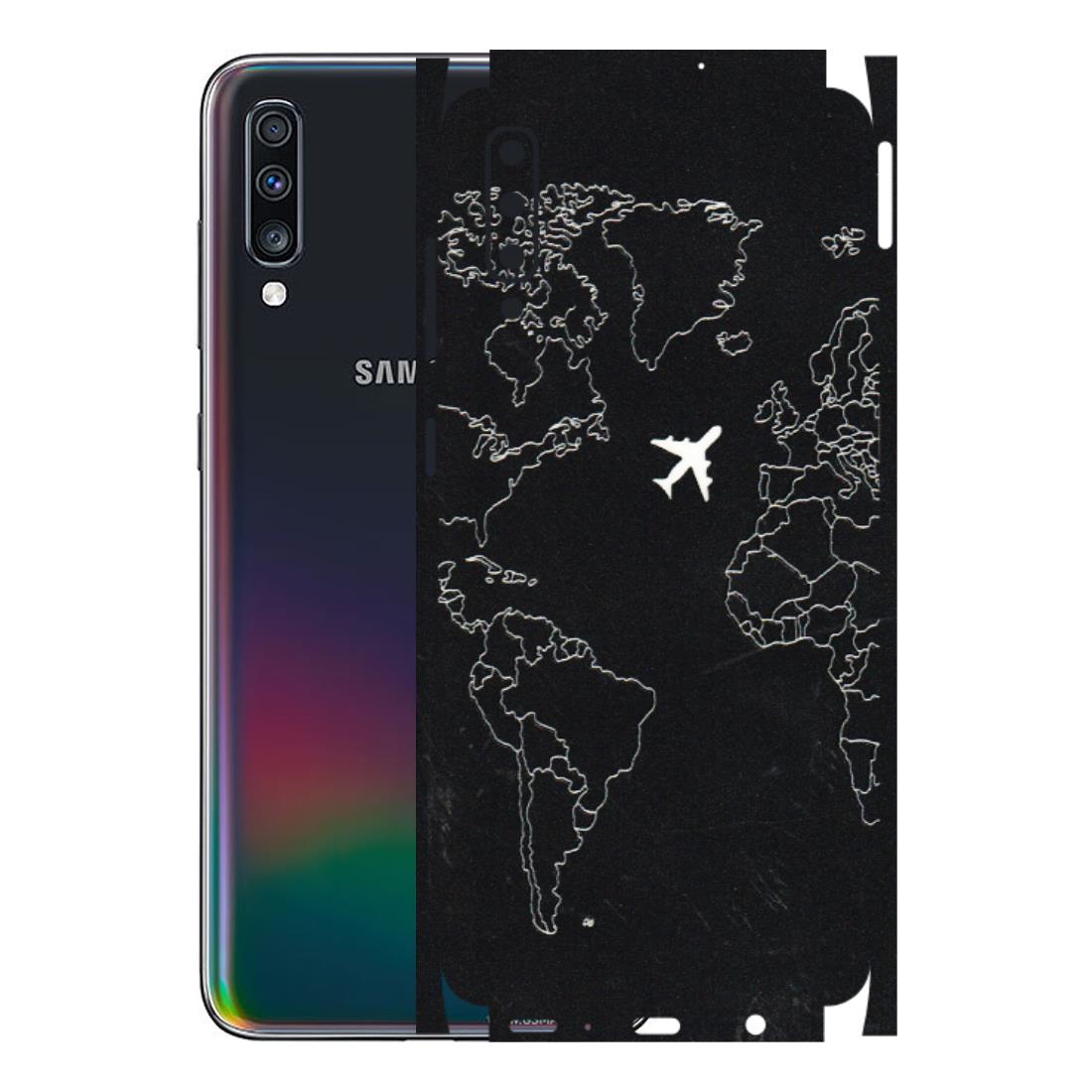 Samsung A/S Series Phone Skins (All Models) - Never Ending Travel - 3D Embossed Finish (L-79) Samsung Galaxy A70