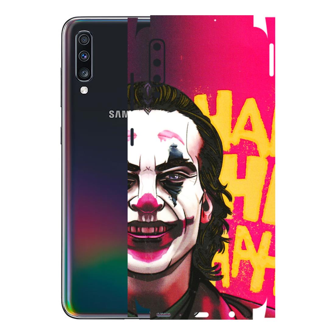 Samsung A/S Series Phone Skins (All Models) - Joker Evil Laugh - 3D Embossed Finish (L-97) Samsung Galaxy A70