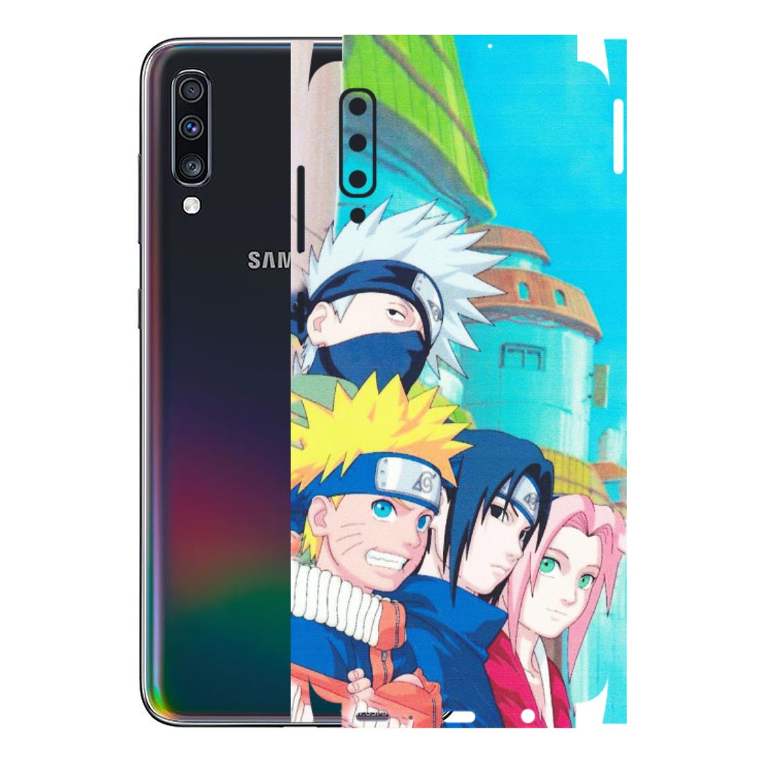 Samsung A/S Series Phone Skins (All Models) - Team Minato And Kakashi - Matte Finish (M-101) Samsung Galaxy A70