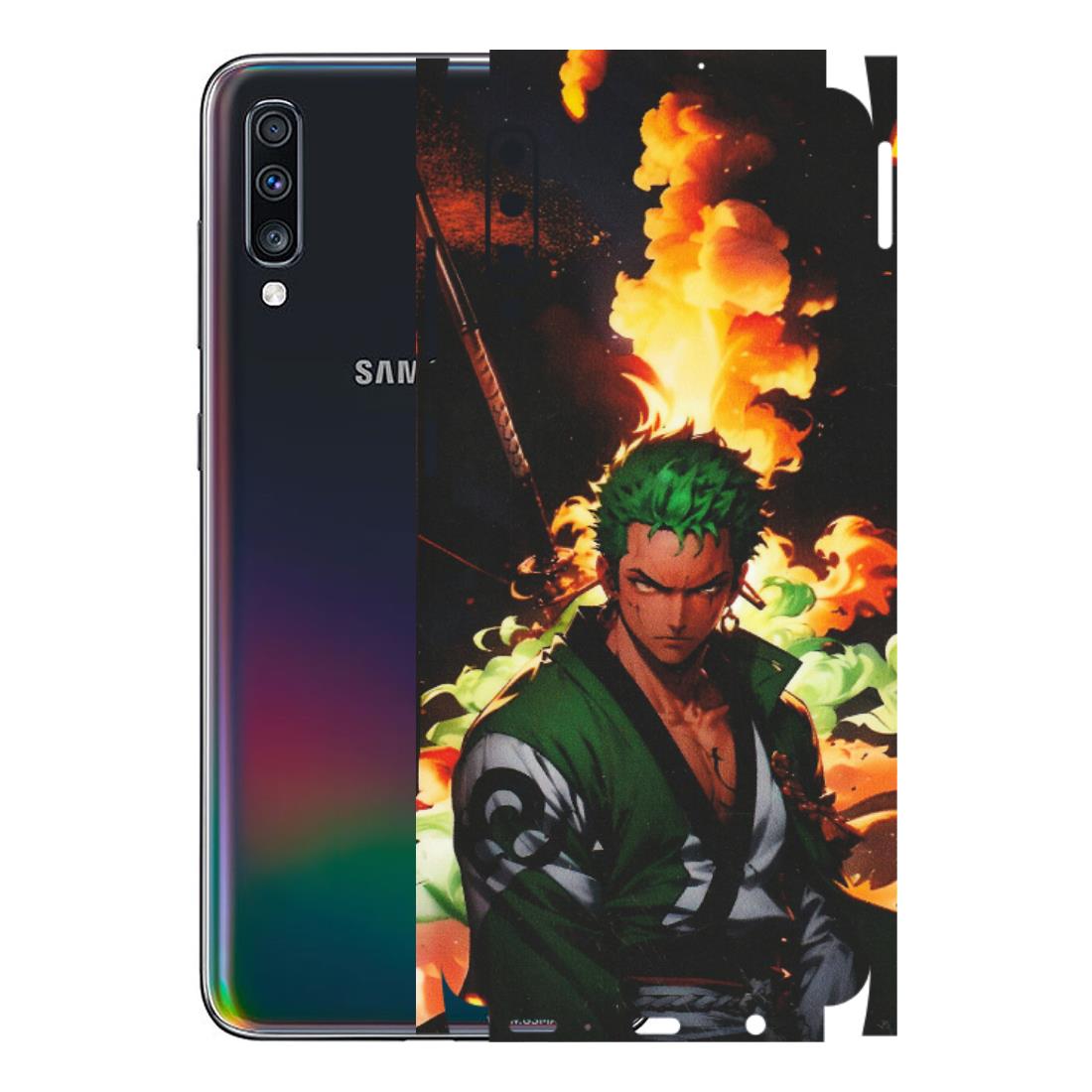 Samsung A/S Series Phone Skins (All Models) - Roronoa Zoro - Matte Finish (M-102) Samsung Galaxy A70