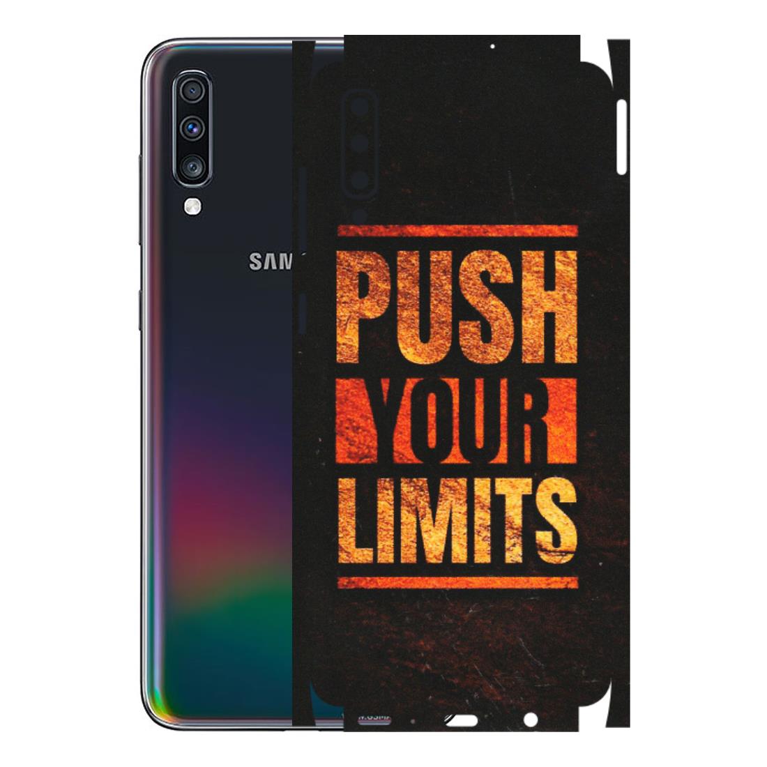 Samsung A/S Series Phone Skins (All Models) - Push Your Limits - Matte Finish (M-118) Samsung Galaxy A70