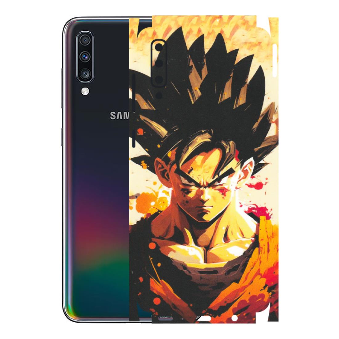 Samsung A/S Series Phone Skins (All Models) - Angry Goku - Matte Finish (M-12) Samsung Galaxy A70