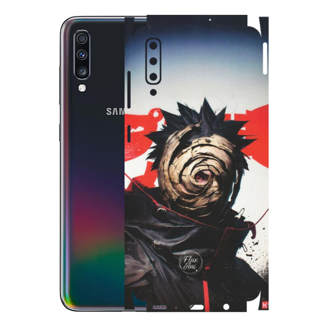 Samsung A/S Series Phone Skins (All Models) - Obito Uchiha Cool Anime - Matte Finish (M-134) Samsung Galaxy A70