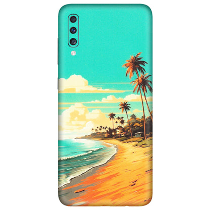 Samsung A/S Series Phone Skins (All Models) - Miami Beach - Matte Finish (M-136) Samsung Galaxy A70