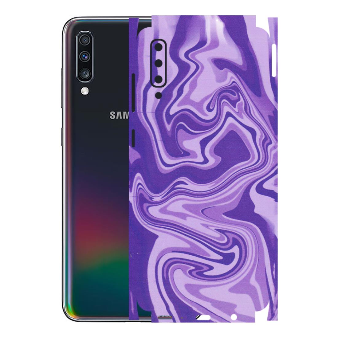 Samsung A/S Series Phone Skins (All Models) - Hazy Purple Nights - Matte Finish (M-14) Samsung Galaxy A70