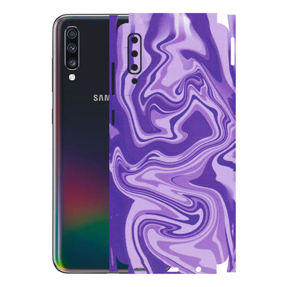 Samsung A/S Series Phone Skins (All Models) - Hazy Purple Nights - Matte Finish (M-14) Samsung Galaxy A70
