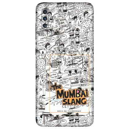 Samsung A/S Series Phone Skins (All Models) - The Mumbai Slang - Matte Finish (M-142) Samsung Galaxy A70