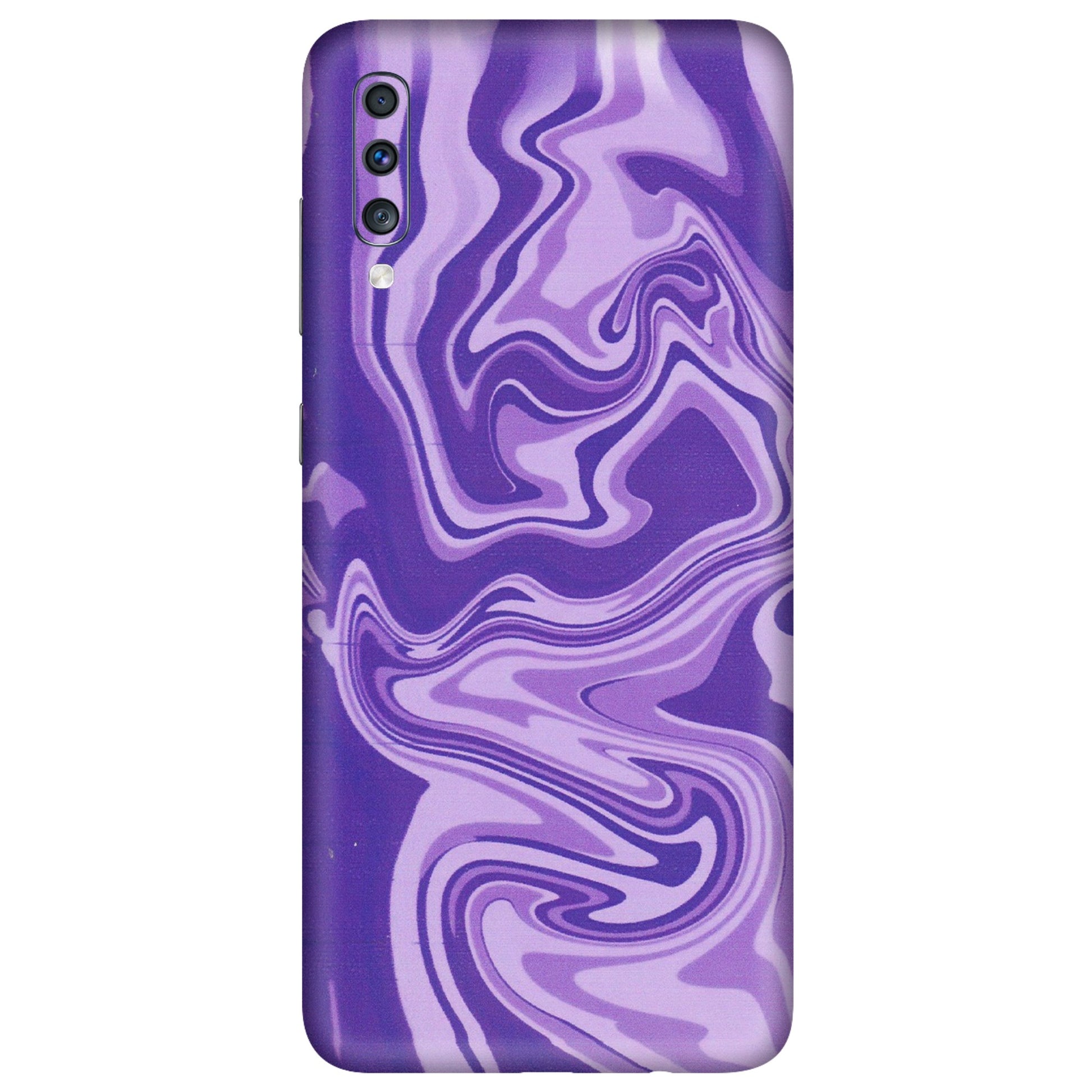 Samsung A/S Series Phone Skins (All Models) - Hazy Purple Nights - Matte Finish (M-14) Samsung Galaxy A70