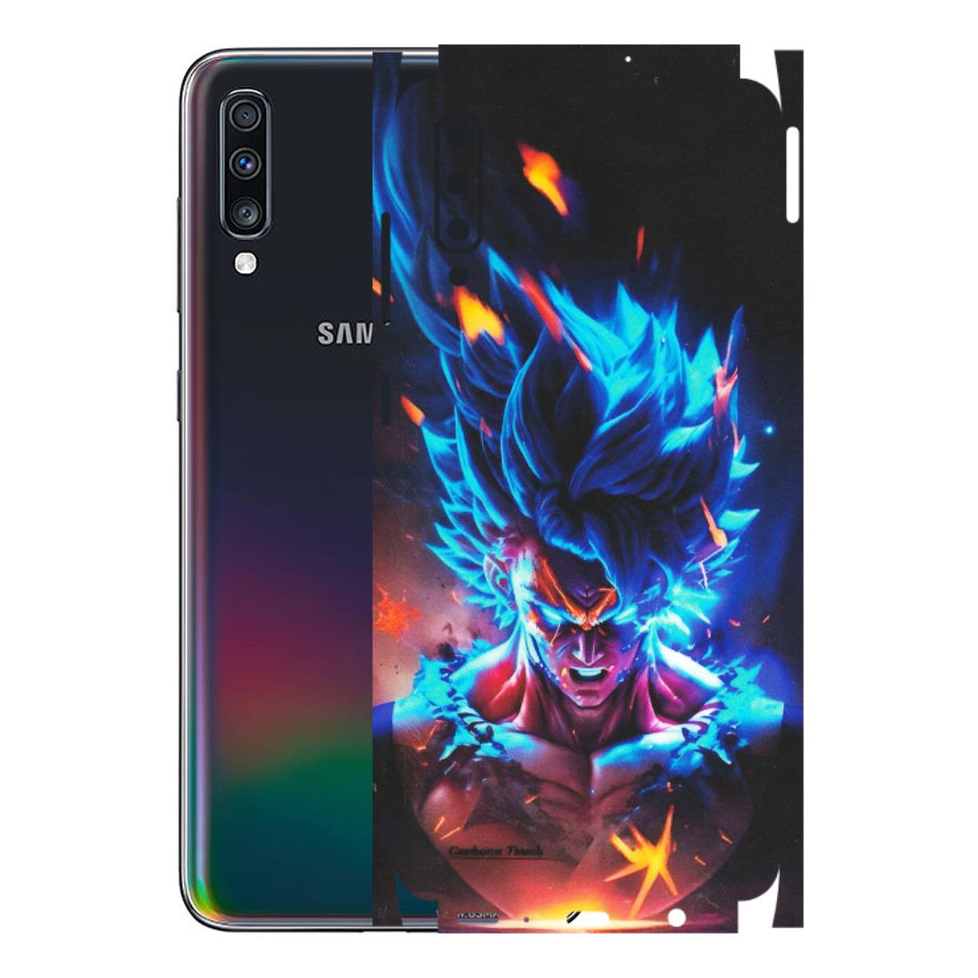 Samsung A/S Series Phone Skins (All Models) - Angry Goku Dragon Ball Anime - Matte Finish (M-150) Samsung Galaxy A70