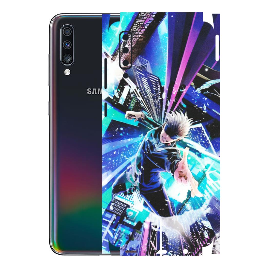 Samsung A/S Series Phone Skins (All Models) - Manga Action Jujustu Kaisen Anime - Matte Finish (M-155) Samsung Galaxy A70