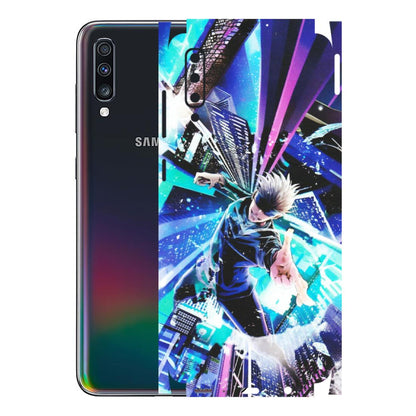 Samsung A/S Series Phone Skins (All Models) - Manga Action Jujustu Kaisen Anime - Matte Finish (M-155) Samsung Galaxy A70