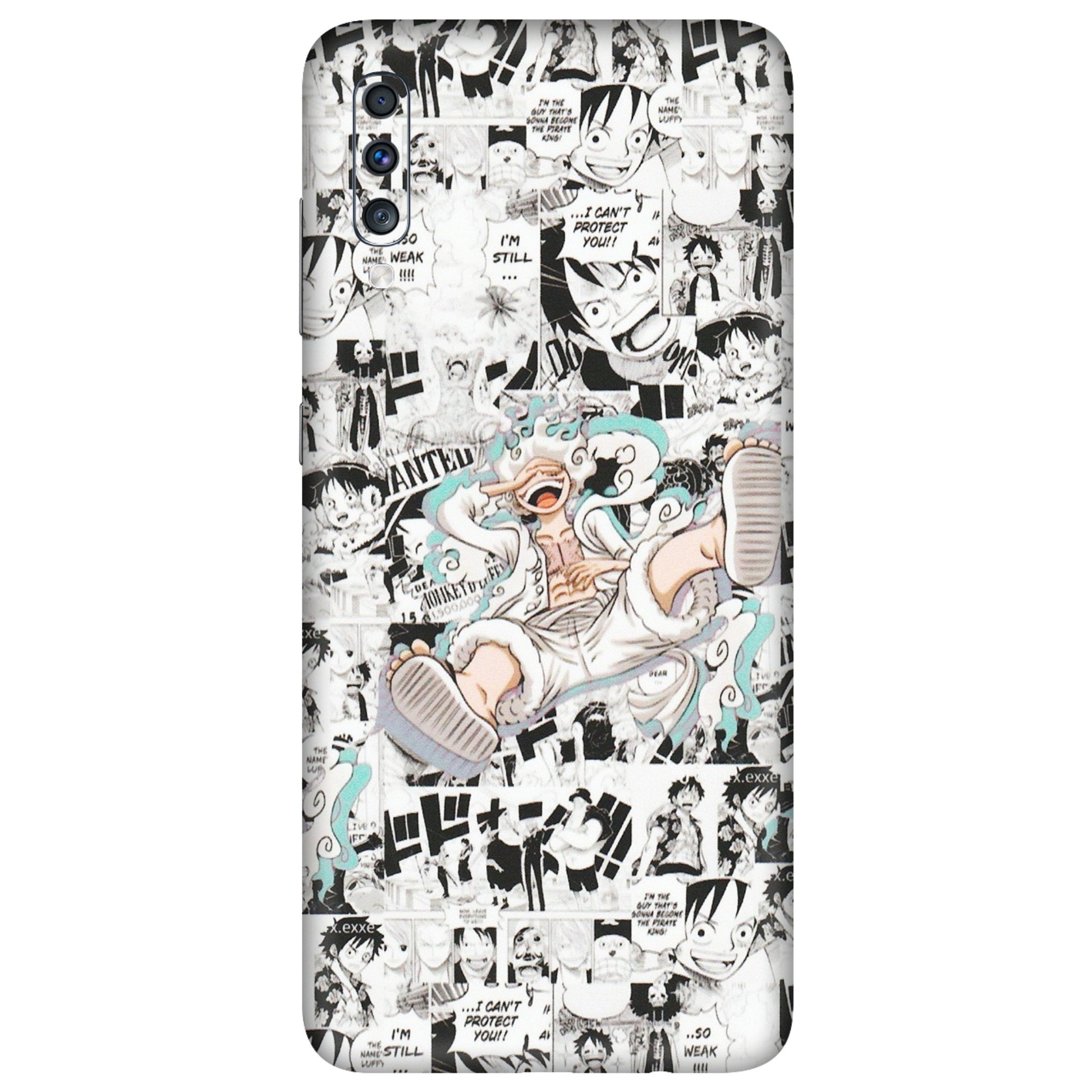 Samsung A/S Series Phone Skins (All Models) - One Piece Comic - Matte Finish (M-168) Samsung Galaxy A70