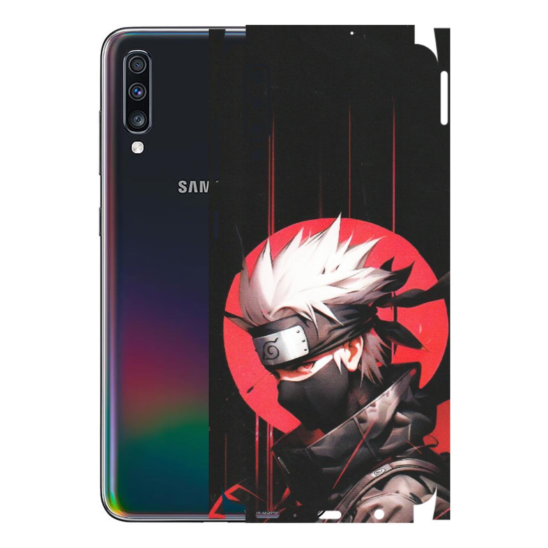 Samsung A/S Series Phone Skins (All Models) - Naruto Anime Blood - Matte Finish (M-170) Samsung Galaxy A70