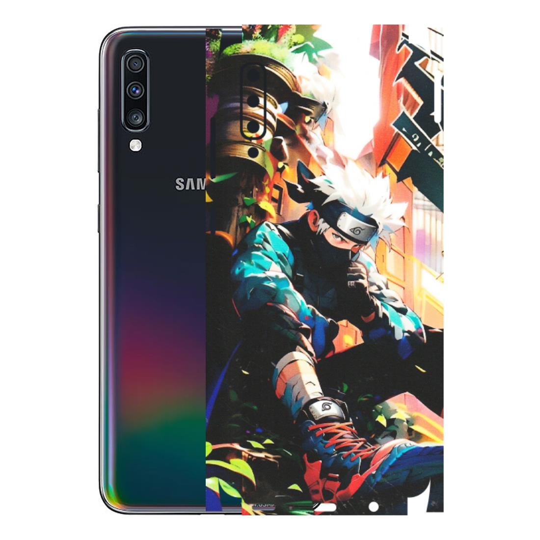 Samsung A/S Series Phone Skins (All Models) - Ash & Pikachu - Matte Finish (M-26) Samsung Galaxy A70