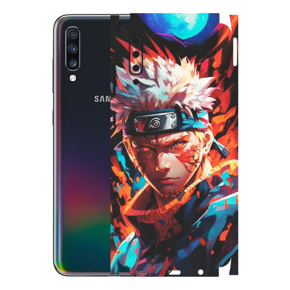 Samsung A/S Series Phone Skins (All Models) - Anime Ferocious Character - Matte Finish (M-44) Samsung Galaxy A70
