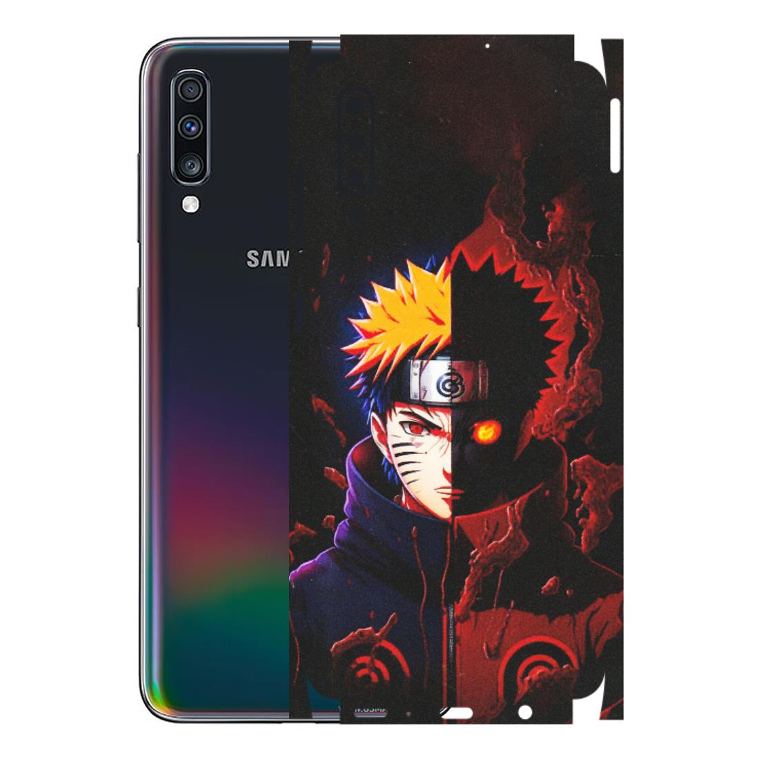 Samsung A/S Series Phone Skins (All Models) - Naruto X Evil - Matte Finish (M-70) Samsung Galaxy A70