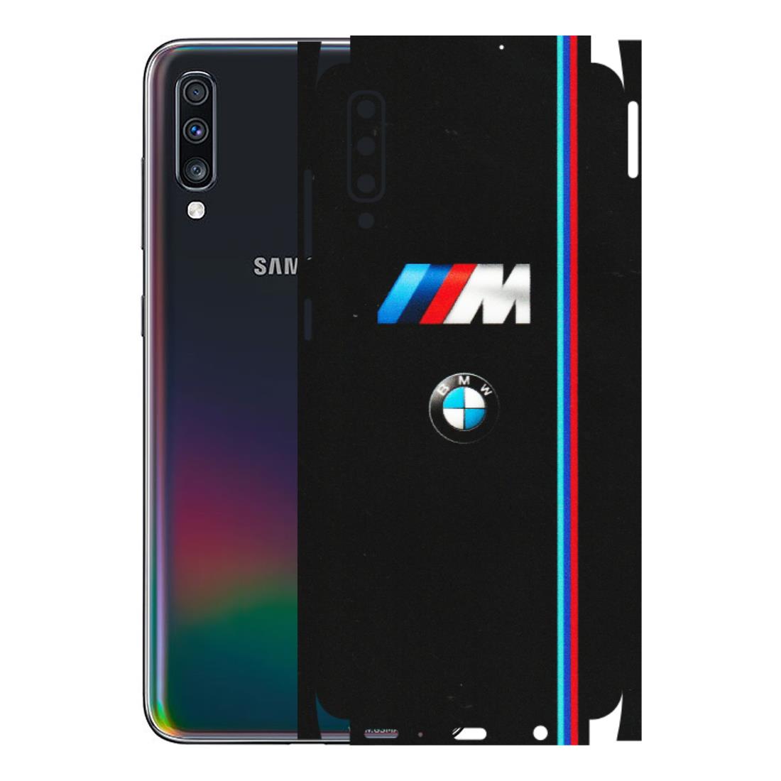 Samsung A/S Series Phone Skins (All Models) - Styling With Black BMW - Matte Finish (M-74) Samsung Galaxy A70